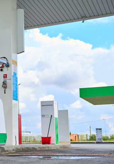 Italie Santhia Station Lng