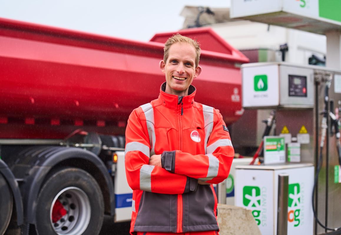 Vrachtwagenchauffeur Omrin