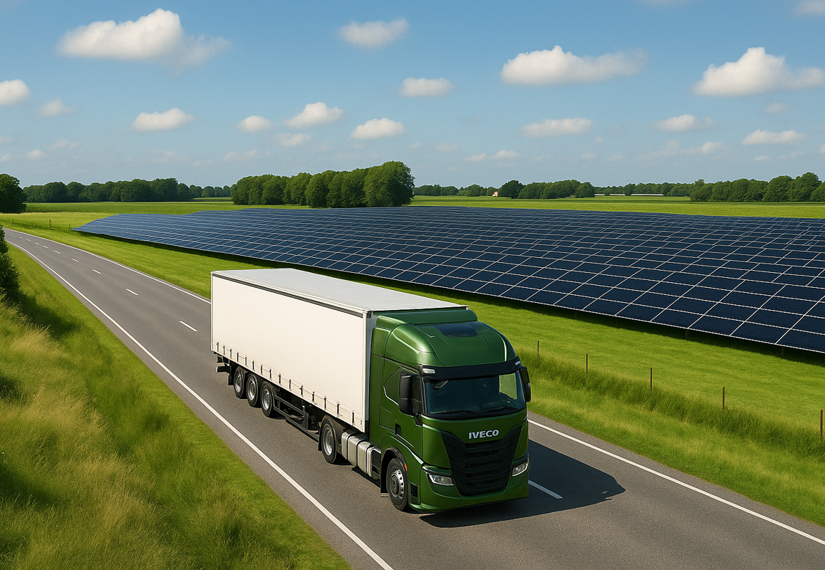 Iveco Netherlands Solarpanel